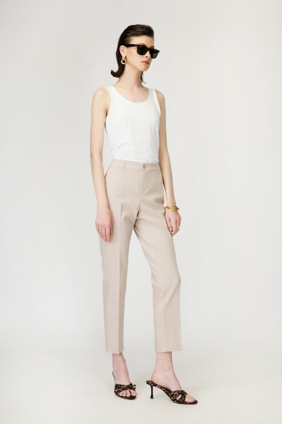παντελόνι city regular waist chino