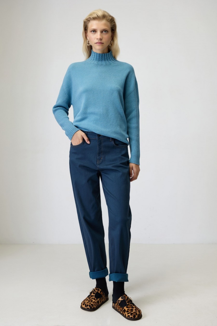 τζην hight waist balloon fit