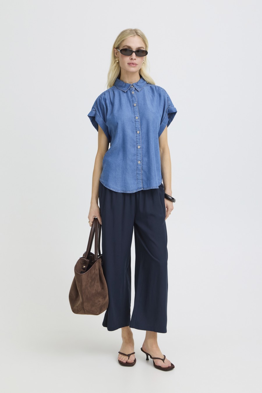 παντελόνι casual crop