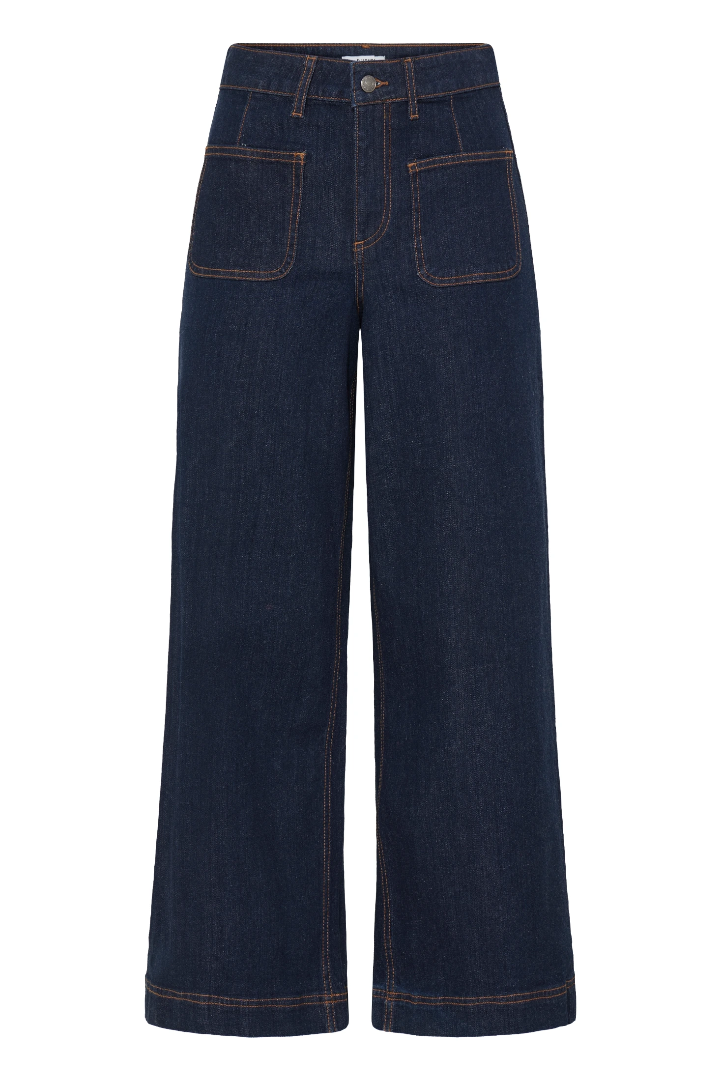 b.young Παντελόνι σε φαρδιά γραμμή rinse blue denim