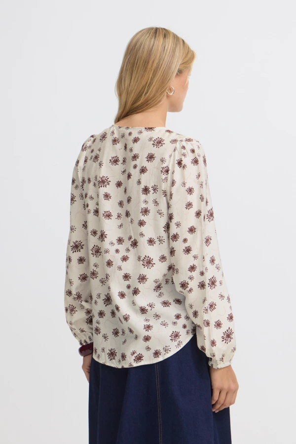 Fransa μπλούζα floral Whisper White - φωτογραφία 3