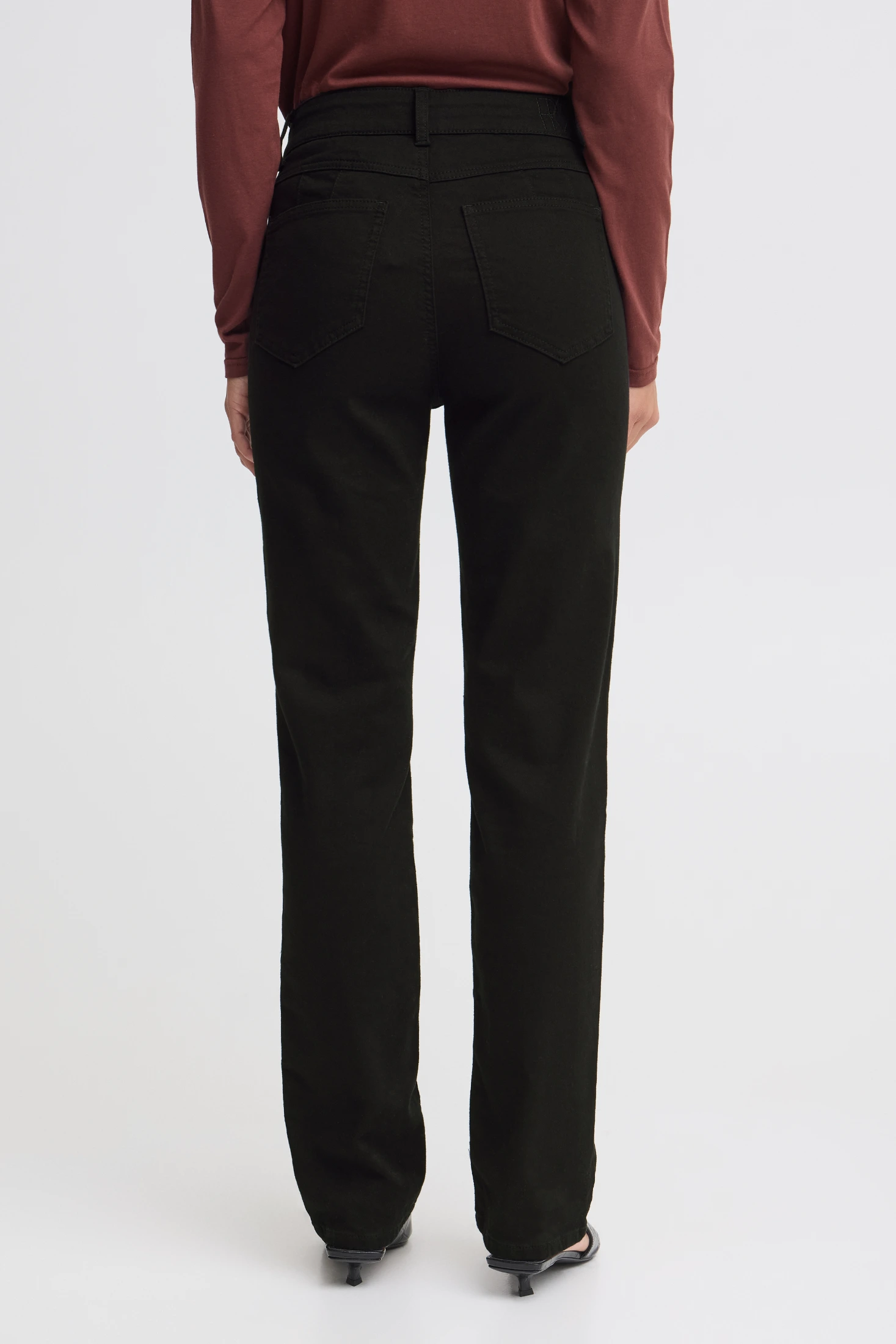 Fransa παντελόνι τζιν ψηλόμεσο slim fit Stay Black Denim - φωτογραφία 4