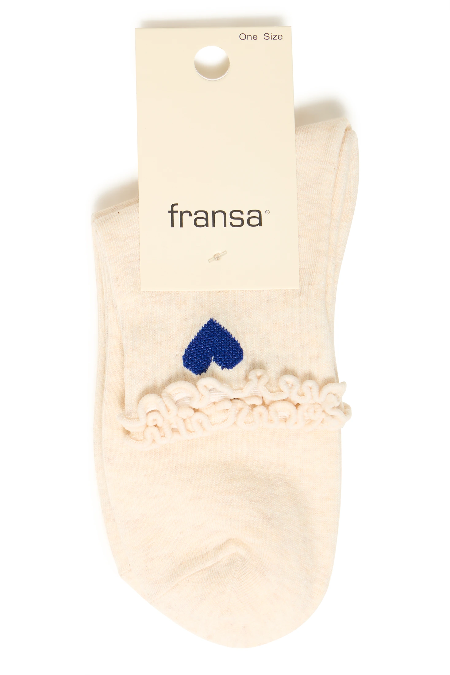 Fransa Σετ 2 ζευγάρια Κάλτσες με Σχέδιο Καρδιά