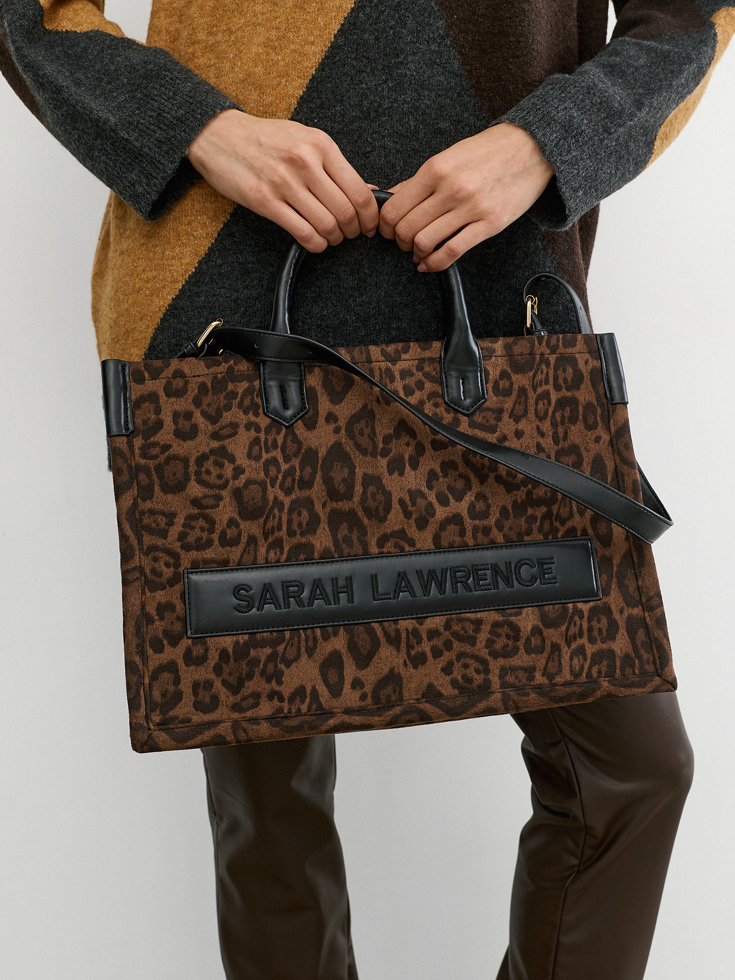 Sarah Lawrence Τσάντα tote animal print
